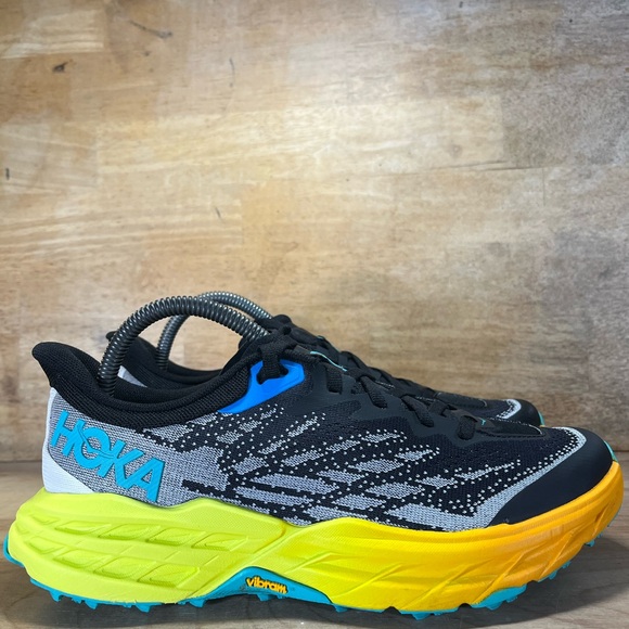 Hoka One One Shoes - Hoka One One SpeedGoat 5 Womens Size 8.5 Trail Running Shoes Sneakers Multicolor